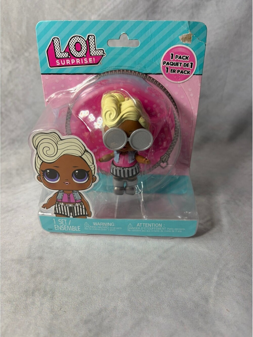 LOL Surprise Doll Blonde Hair Silver Glasses Figure New in Package 2022